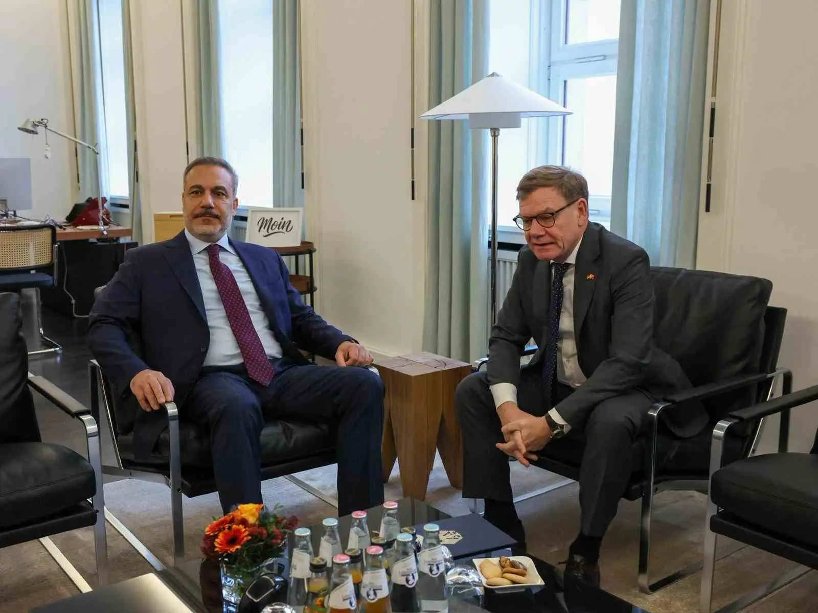 Dışişleri Bakanı Hakan Fidan, Almanya ziyareti kapsamında Almanya Dışişleri Bakanı