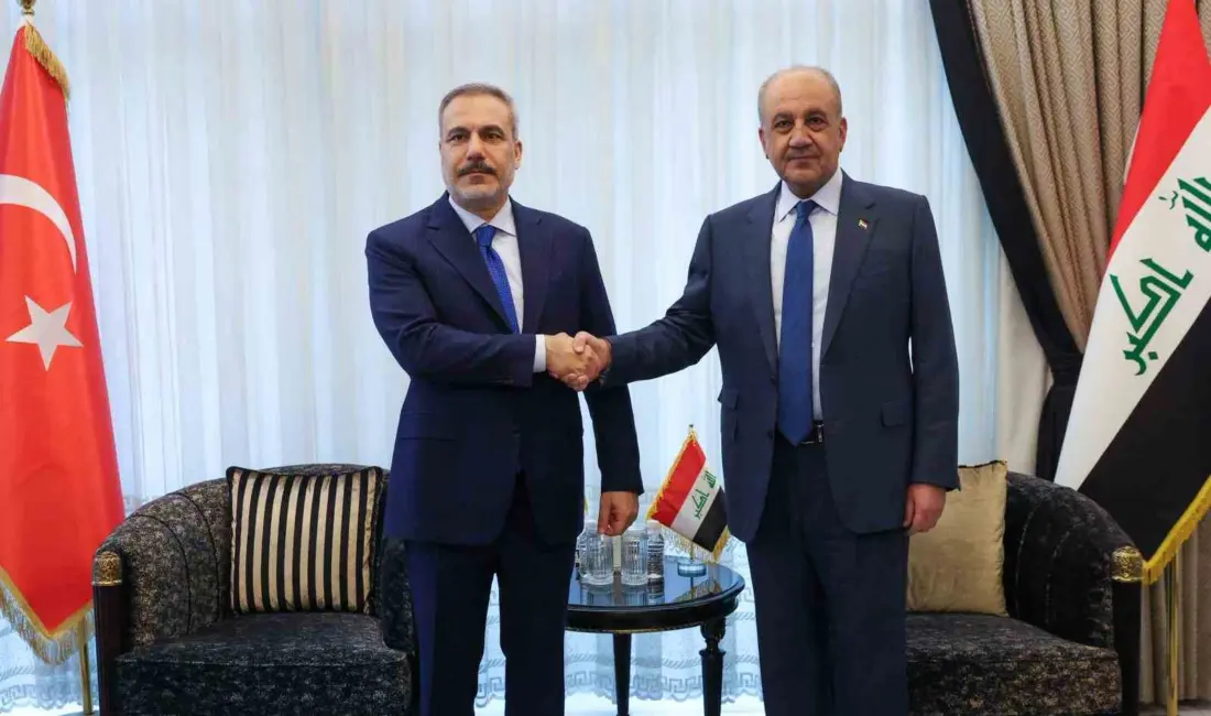 Dışişleri Bakanı Hakan Fidan, Bağdat’ta Irak Savunma Bakanı Sabit Abbasi