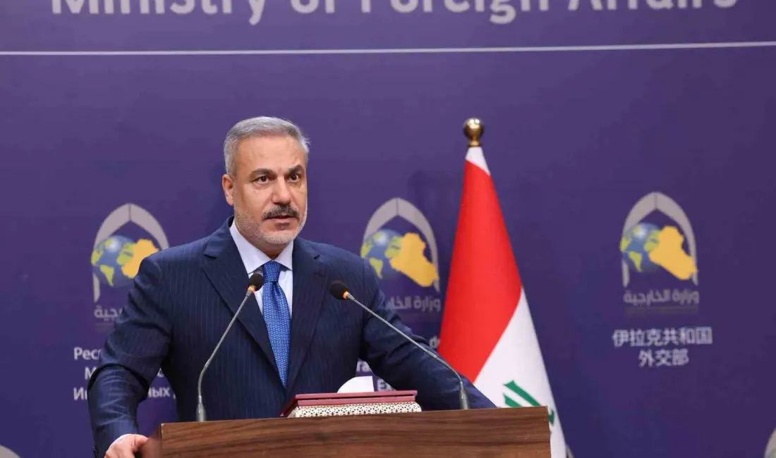 Dışişleri Bakanı Hakan Fidan, Bağdat’ta Iraklı mevkidaşı Fuad Hüseyin ile