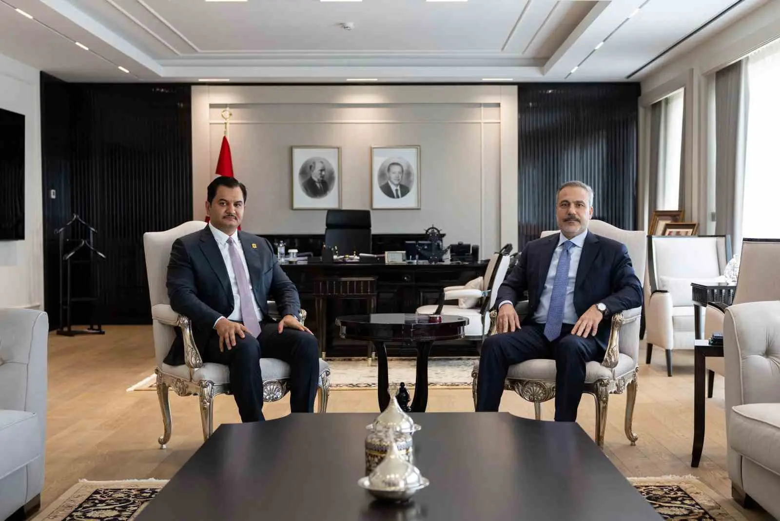 Dışişleri Bakanı Hakan Fidan, Libya Ulusal Ordusu Genel Komutan Yardımcısı
