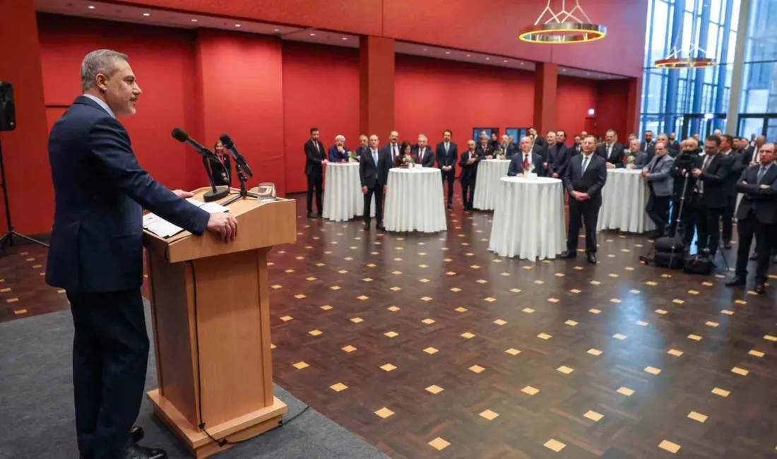 Dışişleri Bakanı Hakan Fidan, Almanya’ya gerçekleştirdiği resmi ziyaret kapsamında Türkiye’nin