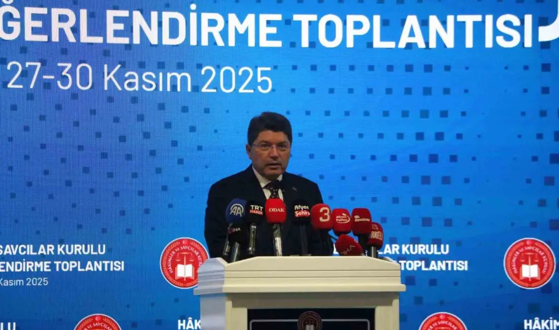 Adalet Bakanı Yılmaz Tunç, Hakimler ve Savcılar Kurulu (HSK) Teftiş