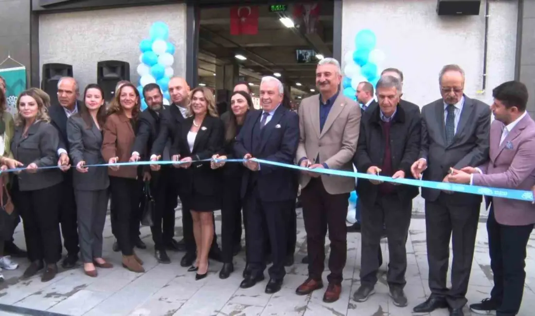 Nilüfer Belediyesi tarafından yapımı tamamlanan modern pazar alanı, Balat Mahallesi’nde