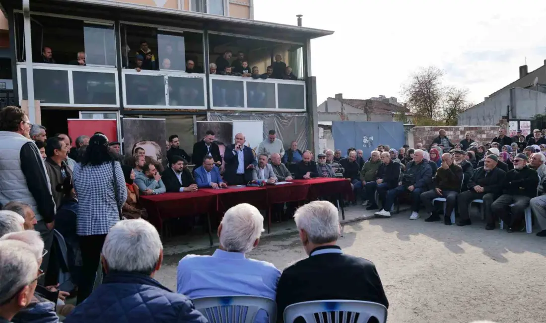 AK Parti Eskişehir İl Başkanı Gürhan Albayrak, Yeşiltepe Mahallesi’ndeki imar