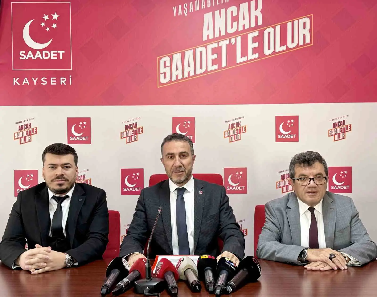Saadet Partisi Kayseri İl Başkanı Erdal Altun yaptığı basın açıklamasında,