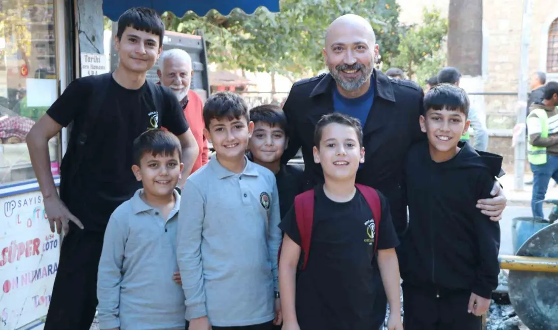 Söke Belediye Başkanı Dr. Mustafa İberya Arıkan, esnaf ve vatandaş