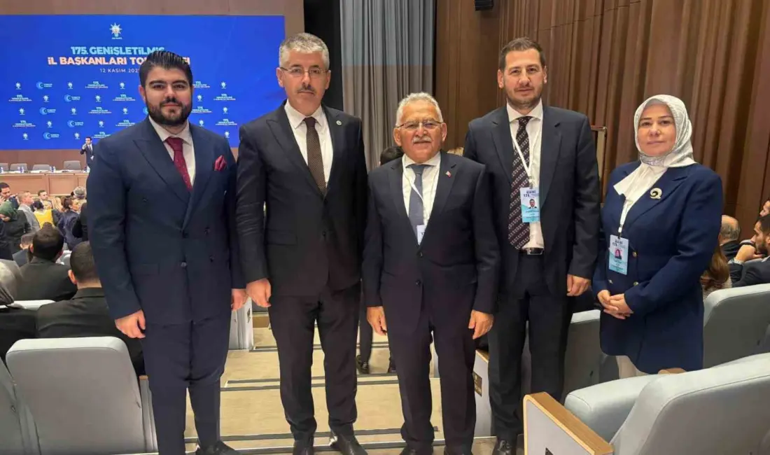 Kayseri Büyükşehir Belediye Başkanı Dr. Memduh Büyükkılıç; Cumhurbaşkanı Recep Tayyip