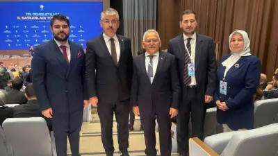 Kayseri Büyükşehir Belediye Başkanı Dr. Memduh Büyükkılıç; Cumhurbaşkanı Recep Tayyip