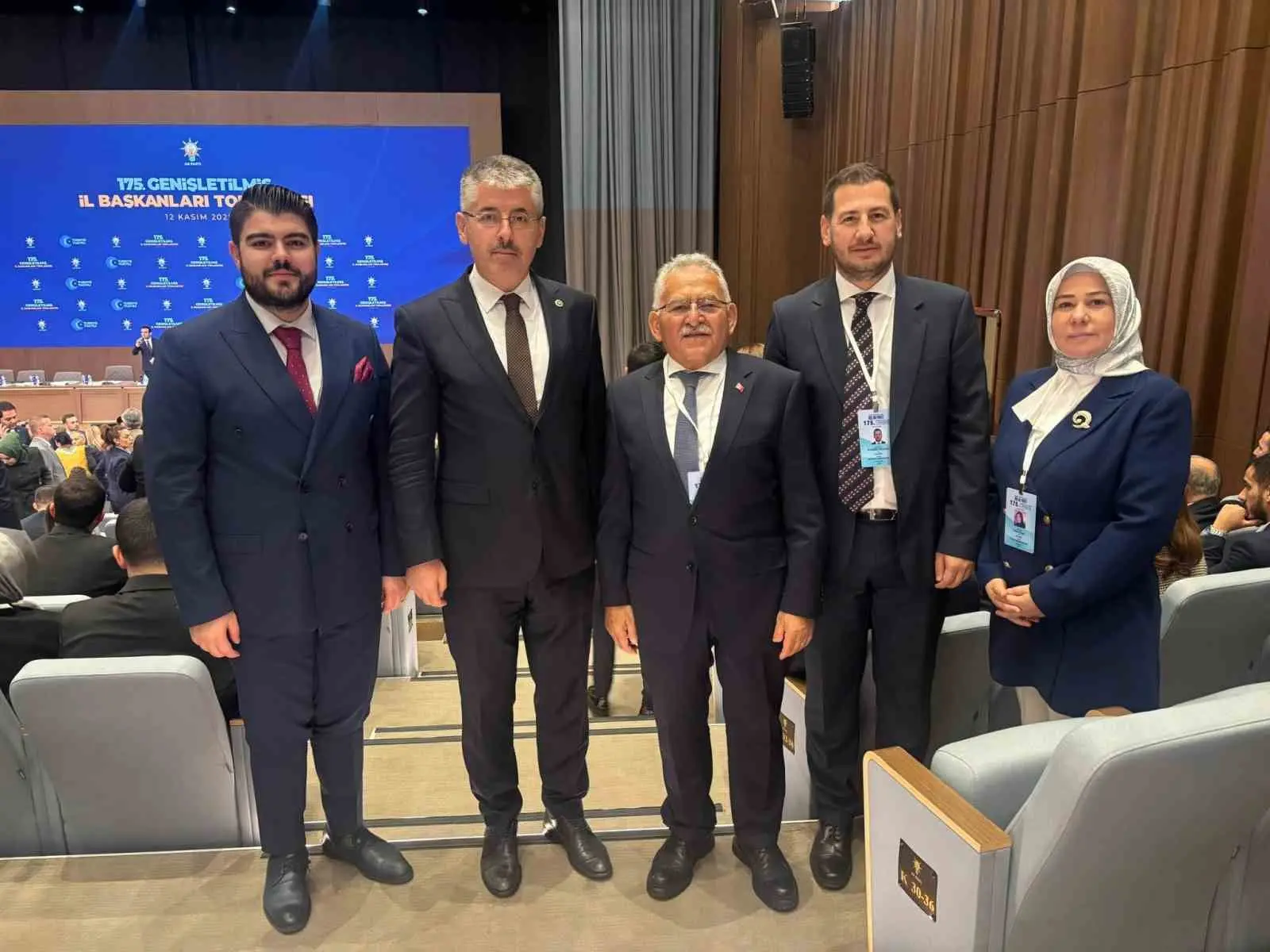 Kayseri Büyükşehir Belediye Başkanı Dr. Memduh Büyükkılıç; Cumhurbaşkanı Recep Tayyip