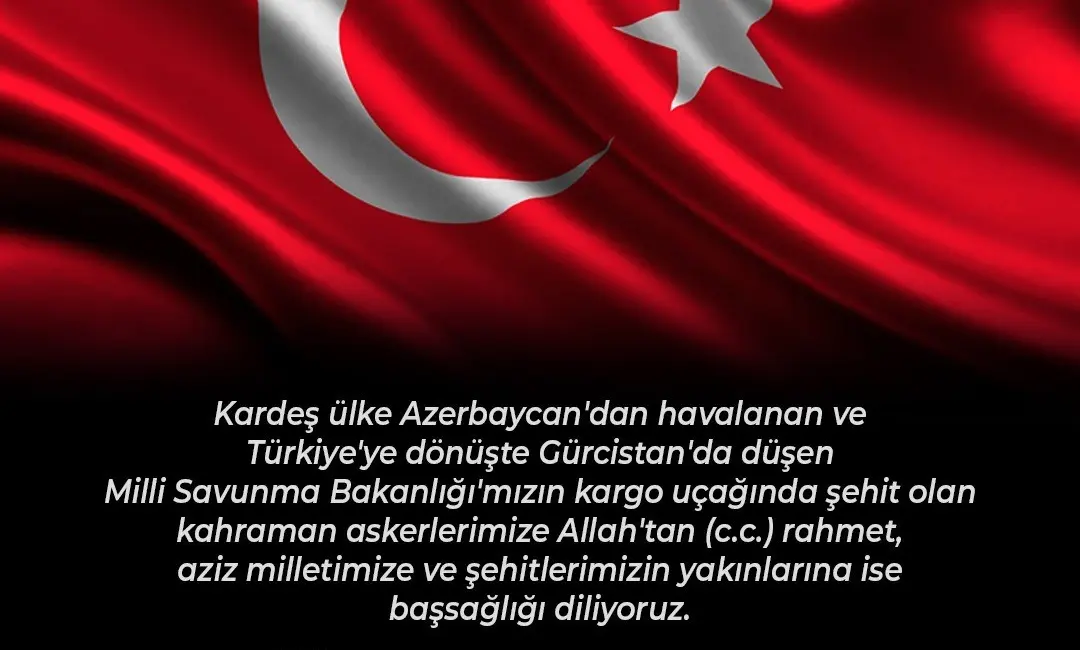 Türk Silahlı Kuvvetlerine (TSK) ait askeri kargo uçağının düşmesi sonucu