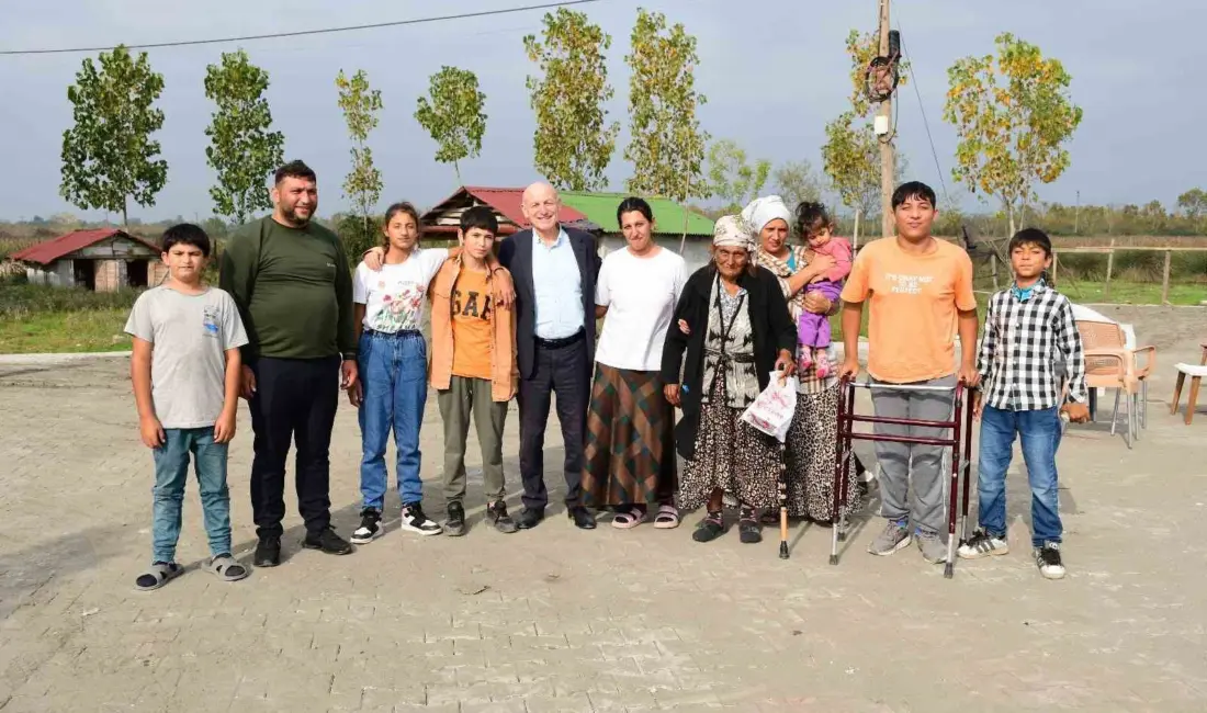 Samsun’un Terme Belediye Başkanı Şenol Kul, Çangallar Mahallesi Haydarağa mevkisinde