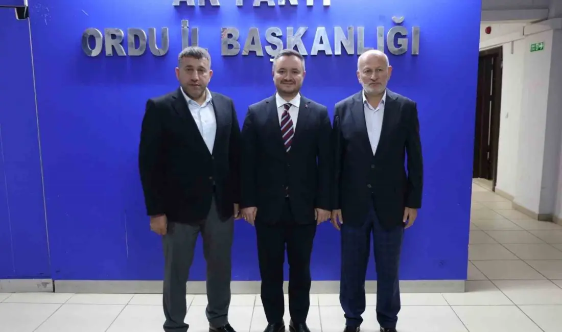 Ordu’nun Ulubey Belediye Başkanı İsa Türkcan, AK Parti Ordu İl
