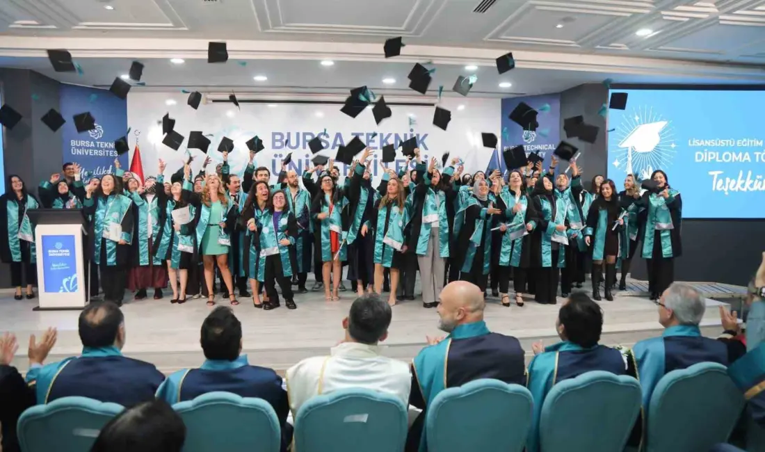 BTÜ’de yüksek lisans ve doktora öğrencileri için mezuniyet töreni düzenlendi.