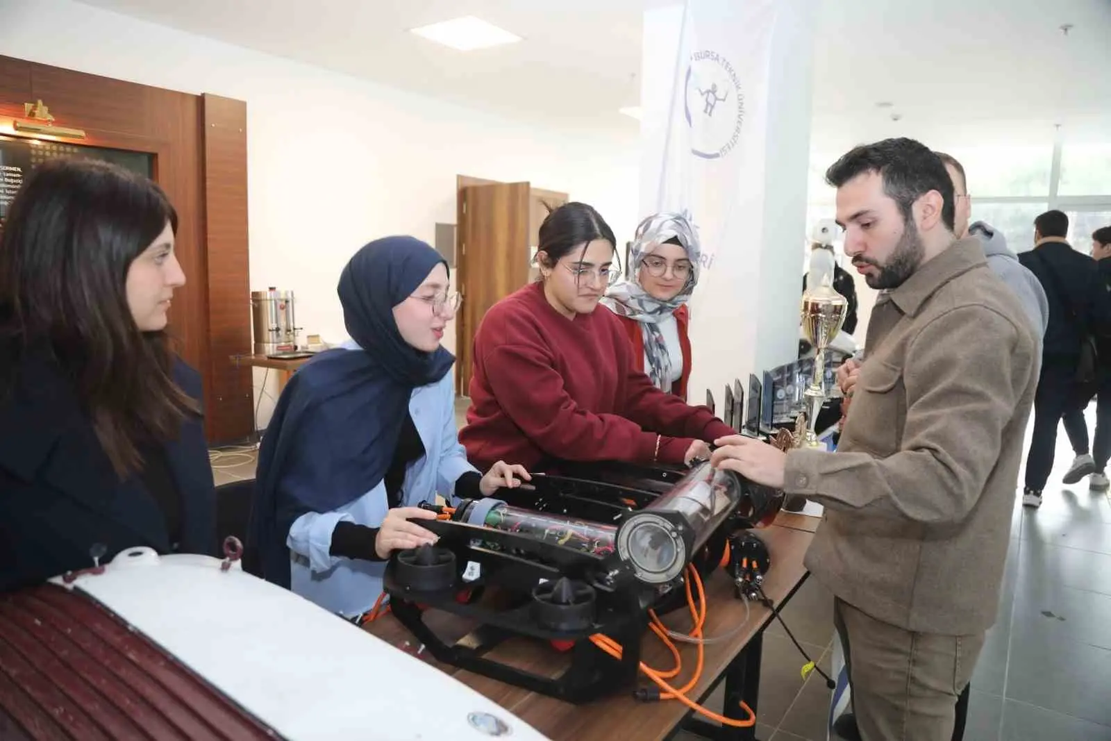 Robotlar ve akıllı sistemler alanında uzmanlaşan Bursa Teknik Üniversitesi’nde (BTÜ)