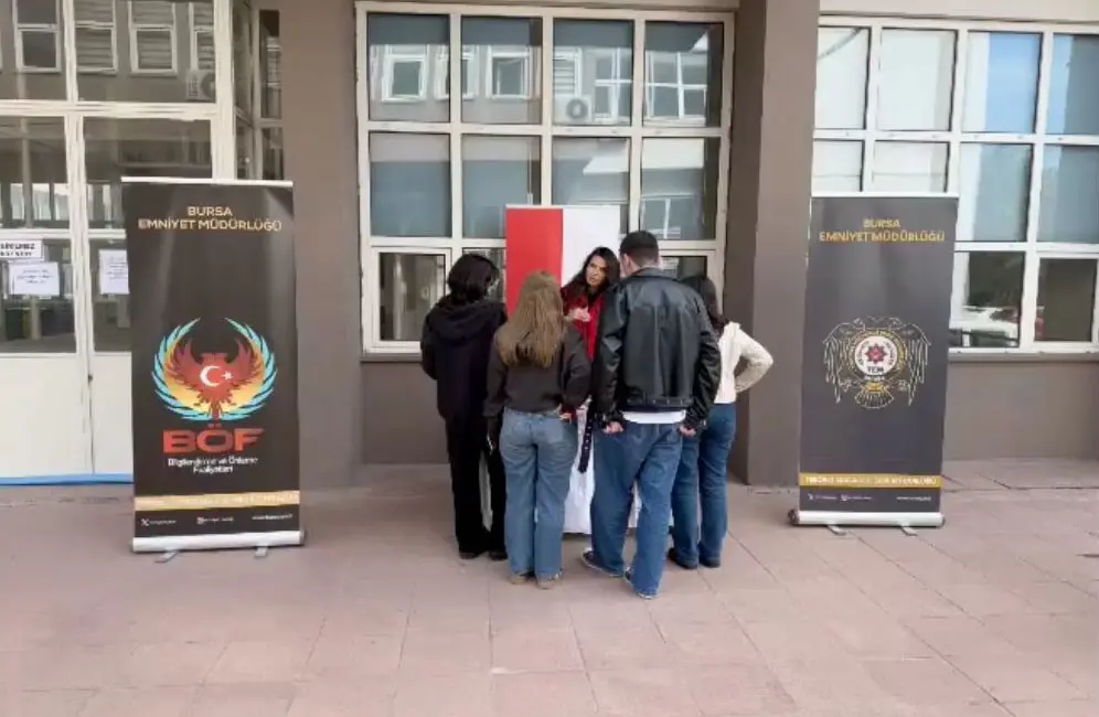 Bursa İl Emniyet Müdürlüğü Terörle Mücadele Şube Müdürlüğü ekipleri, kent