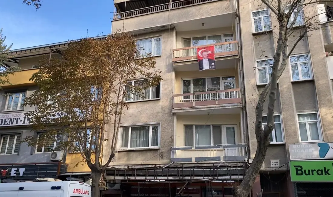 Bursa’nın İnegöl ilçesinde apartmanın 1. kat balkonundan düşen 88 yaşındaki