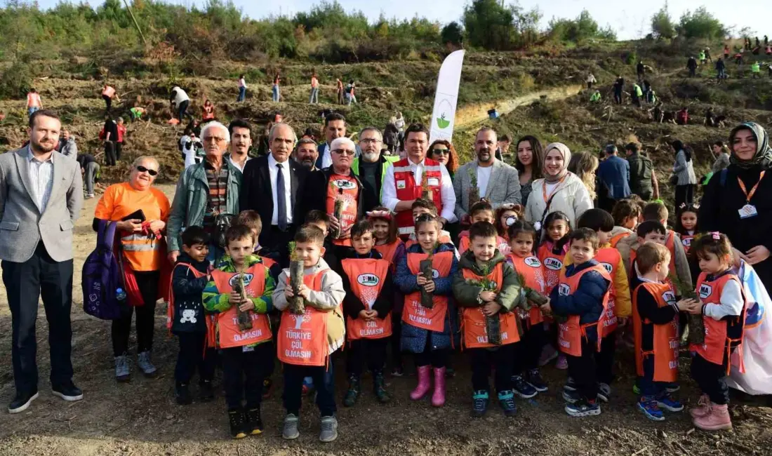 Osmangazi Belediyesi, ‘1 Kitap 1 Fidan’ kampanyası kapsamında kütüphanelere ulaştırılan
