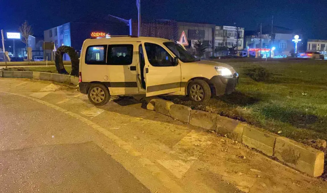 Bursa’nın İnegöl ilçesinde polisin dur ihtarına uymayan sürücü, kovalamaca sonucu