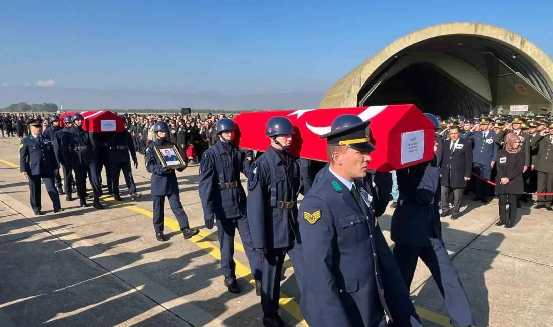 Gürcistan’daki uçak kazasında şehit olan Bursalı Binbaşı Serdar Uslu ve