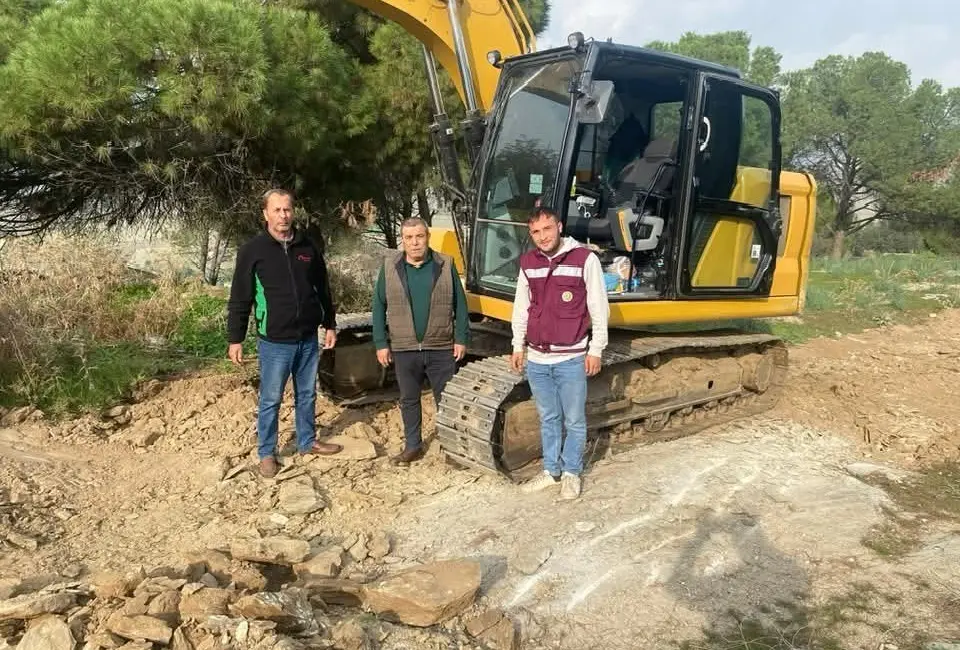 Söke’ye bağlı Burunköy Mahallesi’nde Aydın Orman İşletme Müdürlüğü tarafından bölgede