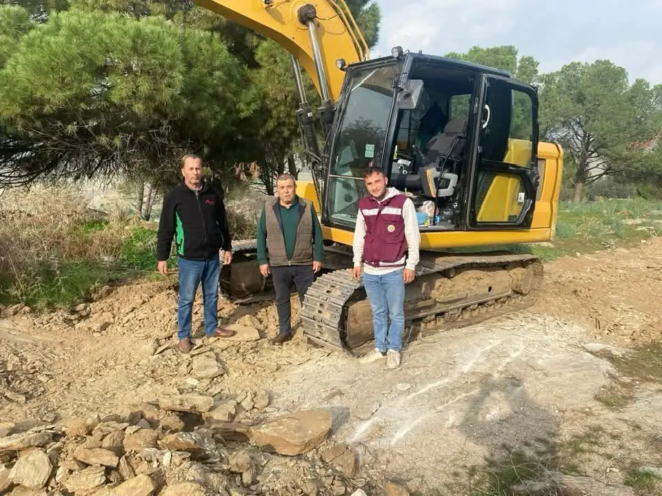 Söke’ye bağlı Burunköy Mahallesi’nde Aydın Orman İşletme Müdürlüğü tarafından bölgede