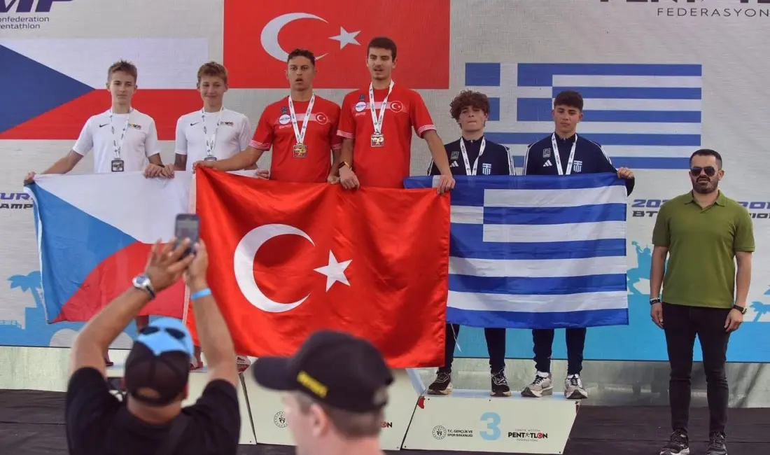 Bursa Büyükşehir Belediyesporlu Muhammed Emir Kurtulan, Biathle Triathle Avrupa Şampiyonası’nda