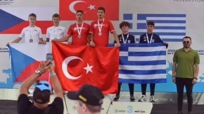Bursa Büyükşehir Belediyesporlu Muhammed Emir Kurtulan, Biathle Triathle Avrupa Şampiyonası’nda