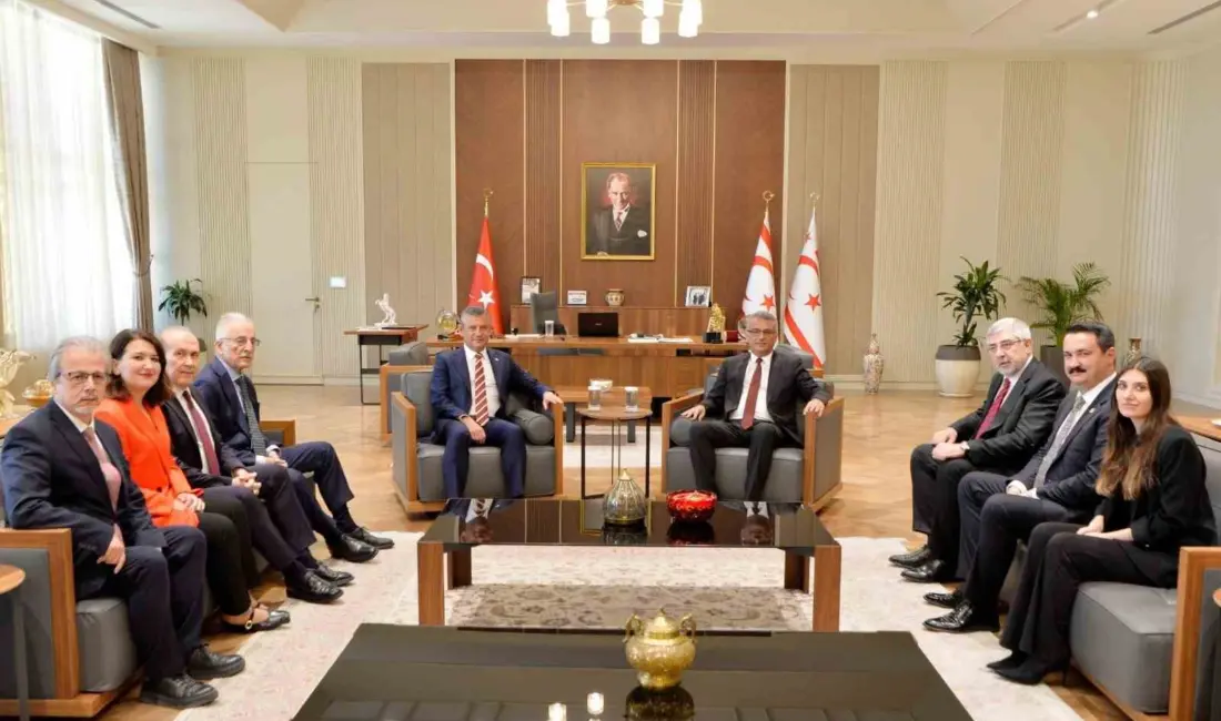 Cumhuriyet Halk Partisi (CHP) Genel Başkanı Özgür Özel, Kuzey Kıbrıs