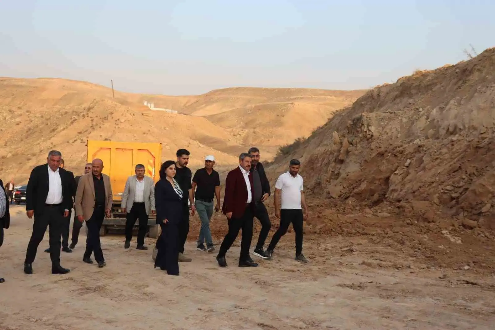AK Parti Şırnak Milletvekili Arslan Tatar, Cizre-Silopi yolunda yürütülen çalışmaları