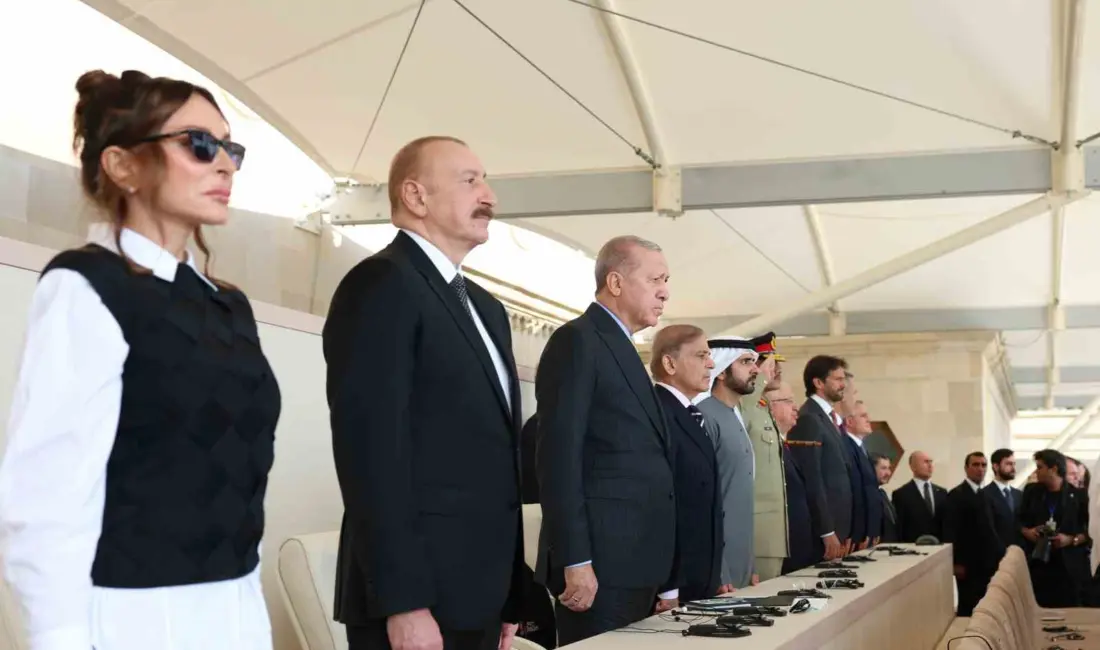 Cumhurbaşkanı Recep Tayyip Erdoğan, 8 Kasım Zafer Günü Töreni’nin düzenlendiği