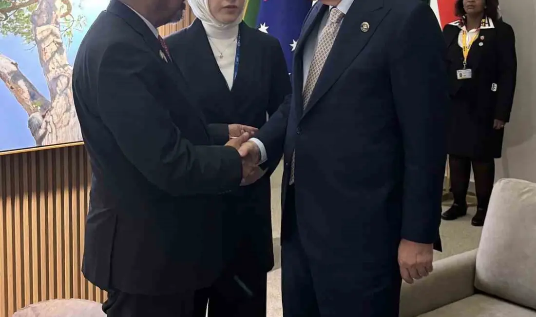 Cumhurbaşkanı Recep Tayyip Erdoğan, G20 Liderler Zirvesi için bulunduğu Güney