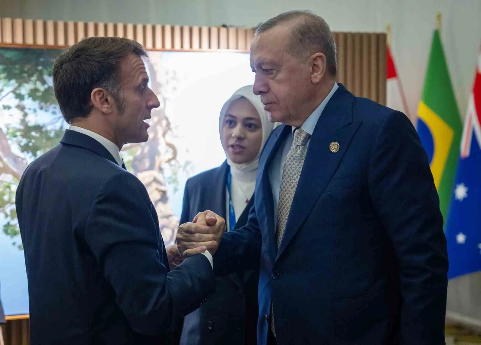 Cumhurbaşkanı Recep Tayyip Erdoğan, G20 Liderler Zirvesi için bulunduğu Güney