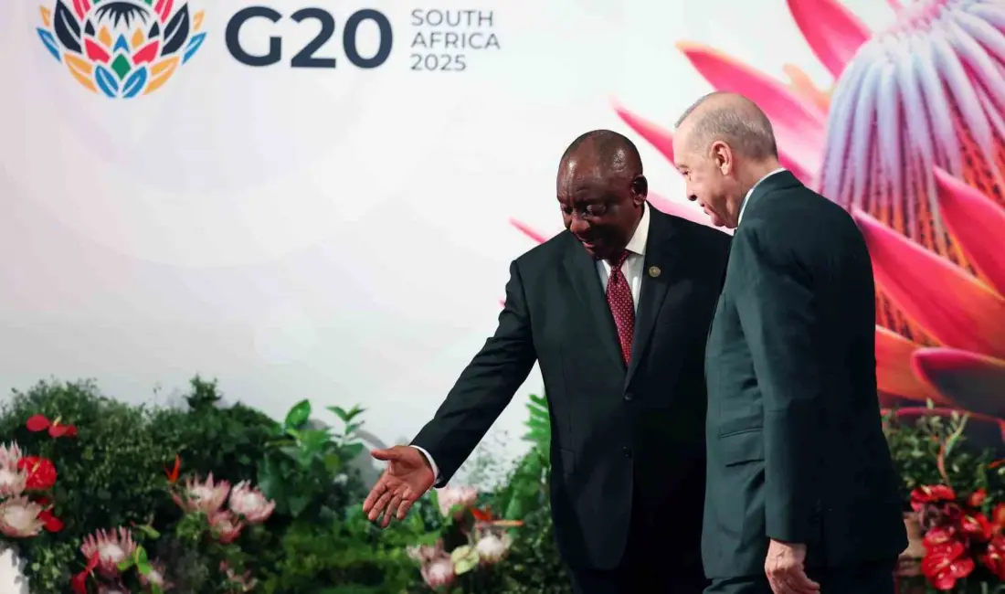 Cumhurbaşkanı Recep Tayyip Erdoğan, Güney Afrika ‘nın Johannesburg kentinde düzenlenen