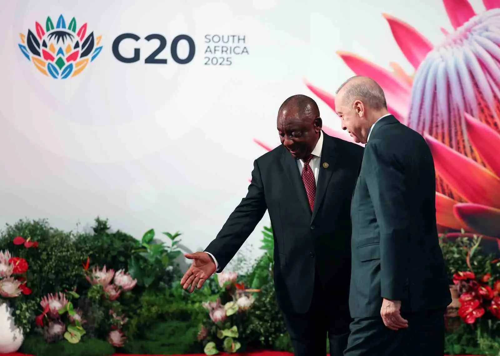 Cumhurbaşkanı Recep Tayyip Erdoğan, Güney Afrika ‘nın Johannesburg kentinde düzenlenen