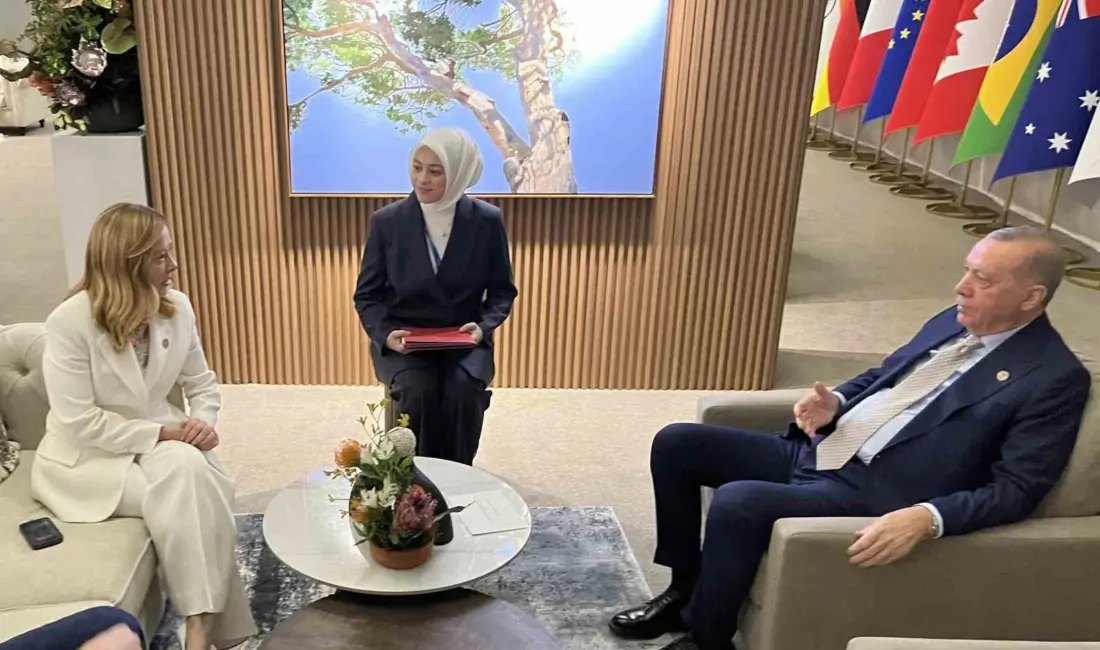 Cumhurbaşkanı Recep Tayyip Erdoğan, G20 Liderler Zirvesi için bulunduğu Güney