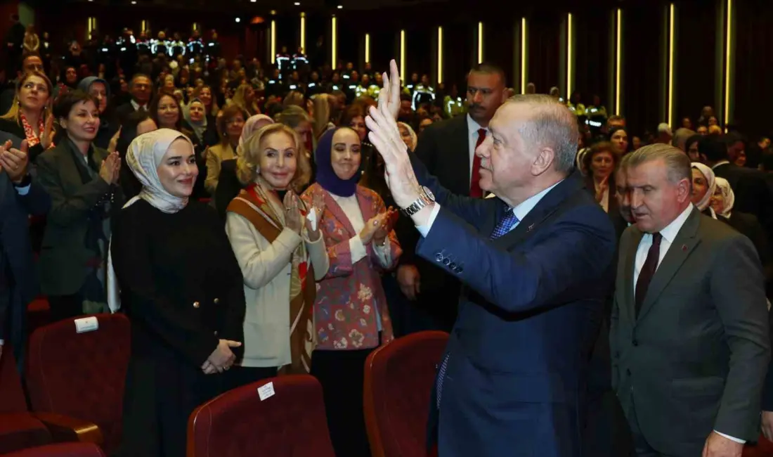 Cumhurbaşkanı Recep Tayyip Erdoğan, “Kadına el kaldıranın eli de, vicdanı