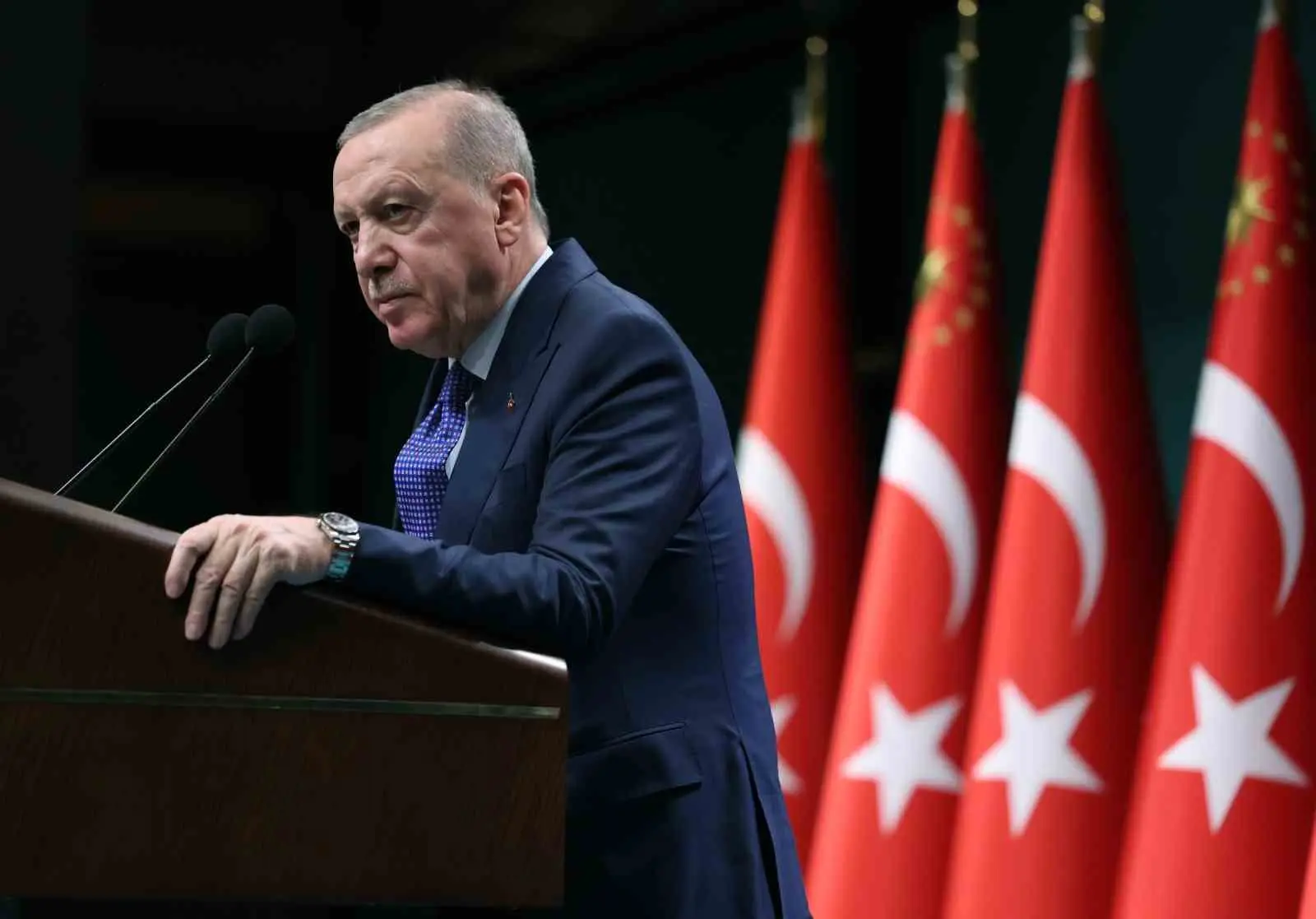 Cumhurbaşkanı Recep Tayyip Erdoğan, “Kaza kırım ekibimizin topladığı veriler ışığında
