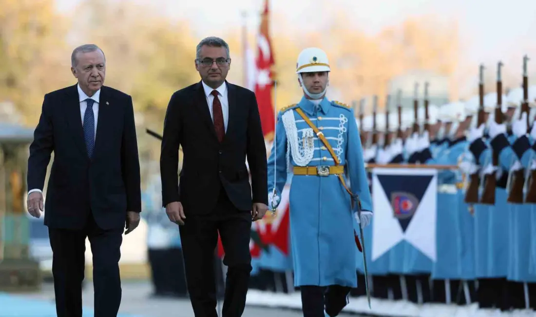 Cumhurbaşkanı Recep Tayyip Erdoğan, Kuzey Kıbrıs Türk Cumhuriyeti (KKTC) Cumhurbaşkanı