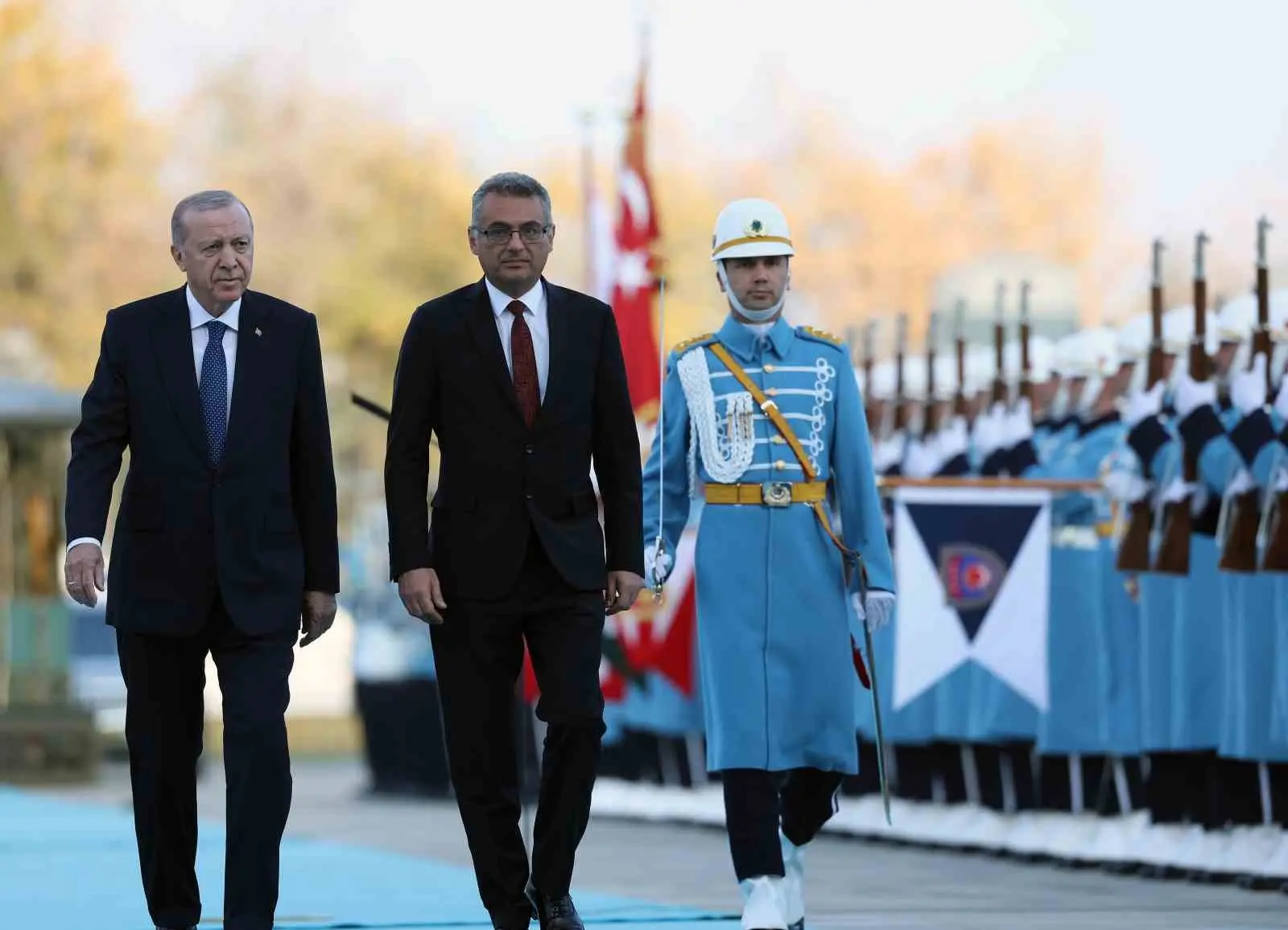 Cumhurbaşkanı Recep Tayyip Erdoğan, Kuzey Kıbrıs Türk Cumhuriyeti (KKTC) Cumhurbaşkanı
