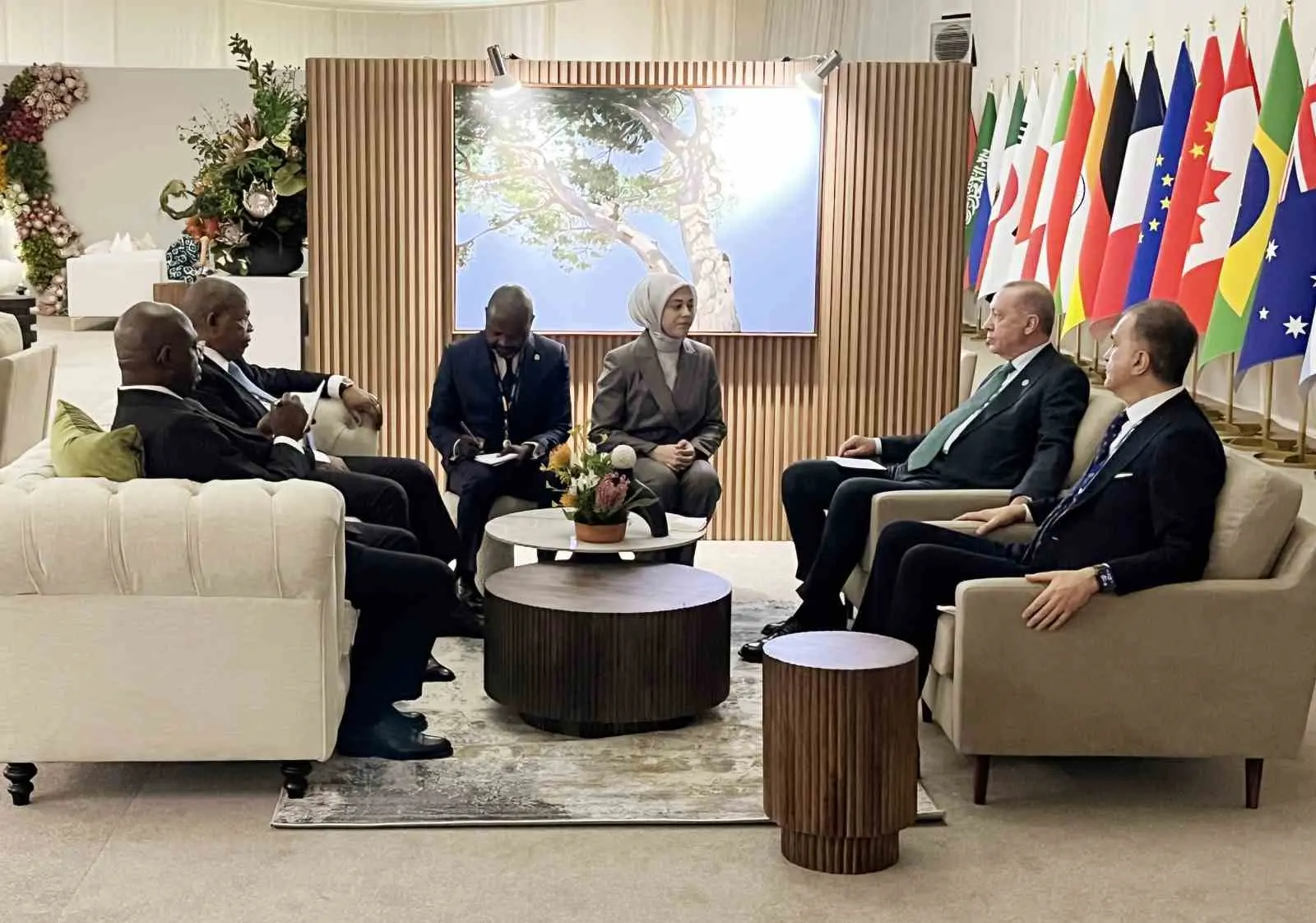 Cumhurbaşkanı Recep Tayyip Erdoğan, G20 Liderler Zirvesi kapsamında, Meksika, Endonezya,