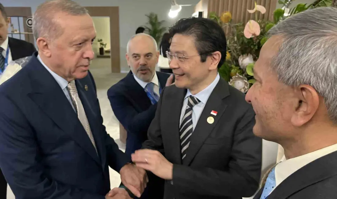 Cumhurbaşkanı Recep Tayyip Erdoğan, G20 Liderler Zirvesi için bulunduğu Güney