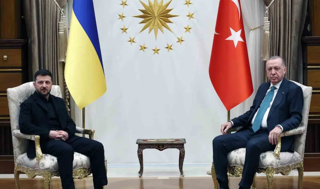 ANKARA (İHA) – Cumhurbaşkanı Recep Tayyip Erdoğan, Ukrayna Devlet Başkanı