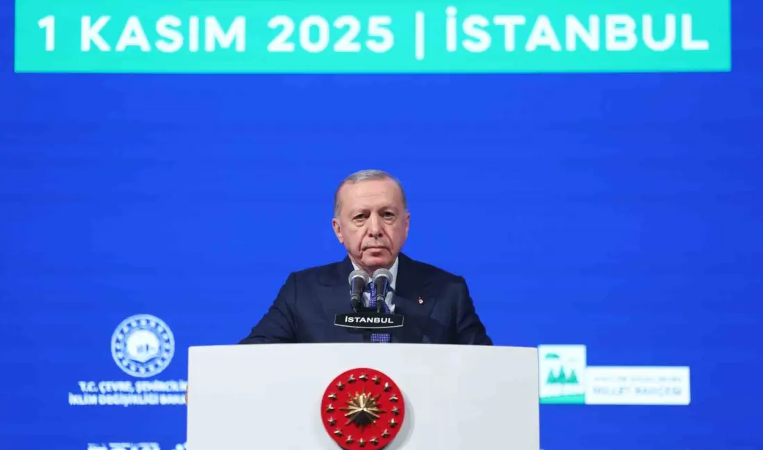 Cumhurbaşkanı Recep Tayyip Erdoğan, Atatürk Havalimanı Millet Bahçesi’nin açılışında konuştu.