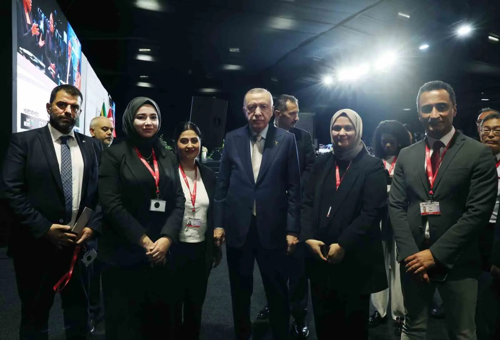 Cumhurbaşkanı Recep Tayyip Erdoğan’ın, G20 Liderler Zirvesi kapsamında Johannesburg Expo