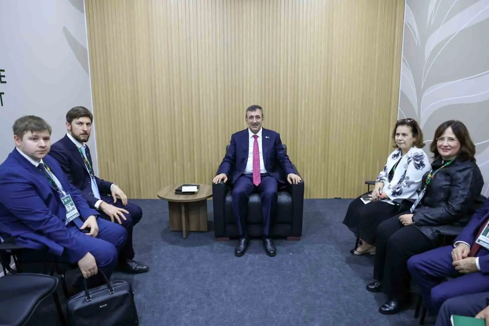 Cumhurbaşkanı Yardımcısı Cevdet Yılmaz, Birleşmiş Milletler (BM) İklim Değişikliği Çerçeve