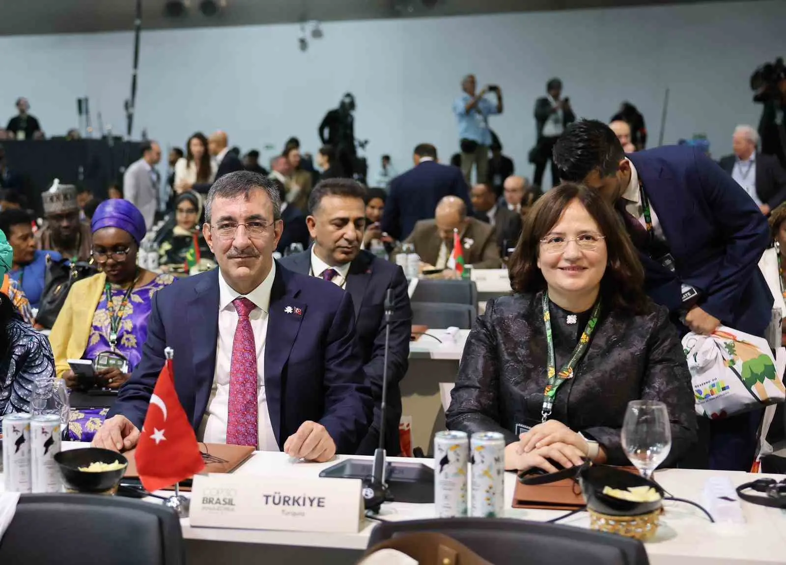 Cumhurbaşkanı Yardımcısı Cevdet Yılmaz, “Türkiye, iklim değişikliğiyle mücadelede güney ve