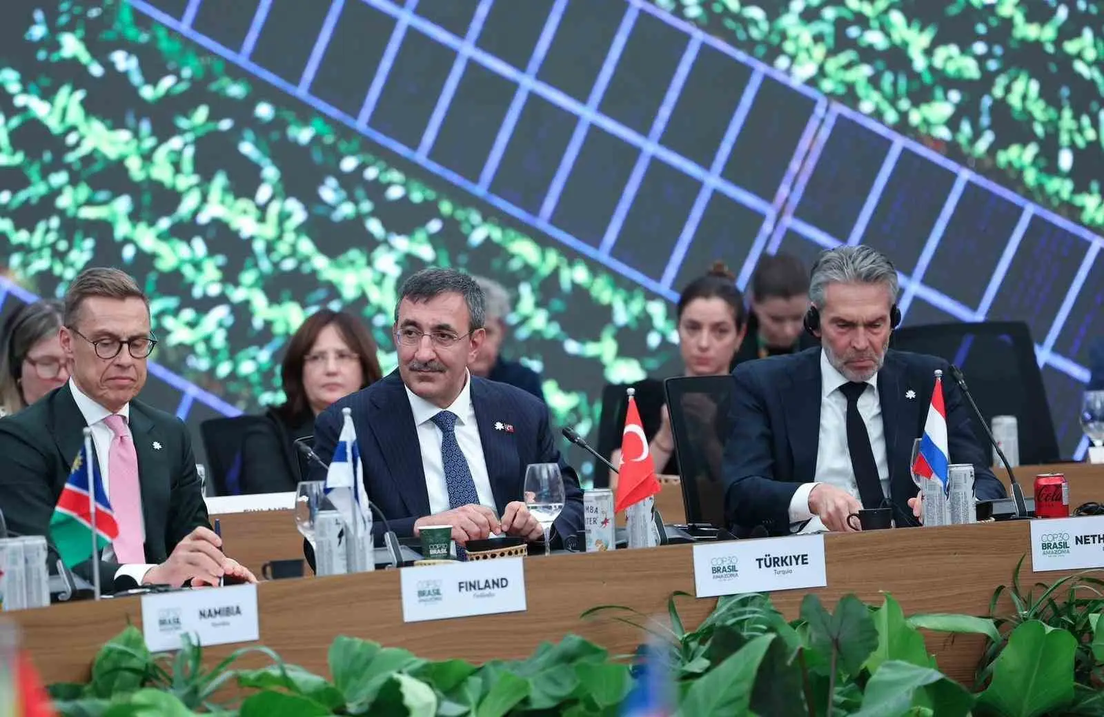 Cumhurbaşkanı Yardımcısı Cevdet Yılmaz, “Hükümetlerimiz döneminde yenilenebilir enerjinin kurulu güç