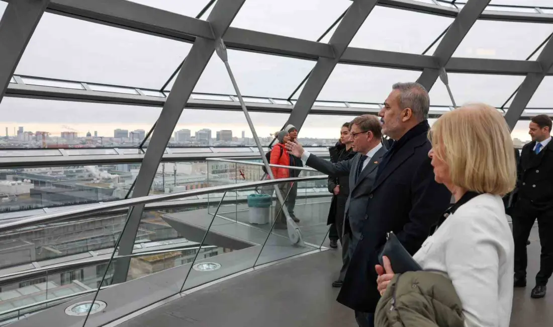 Dışişleri Bakanı Hakan Fidan, Berlin’de Alman mevkidaşı Johann David Wadephul