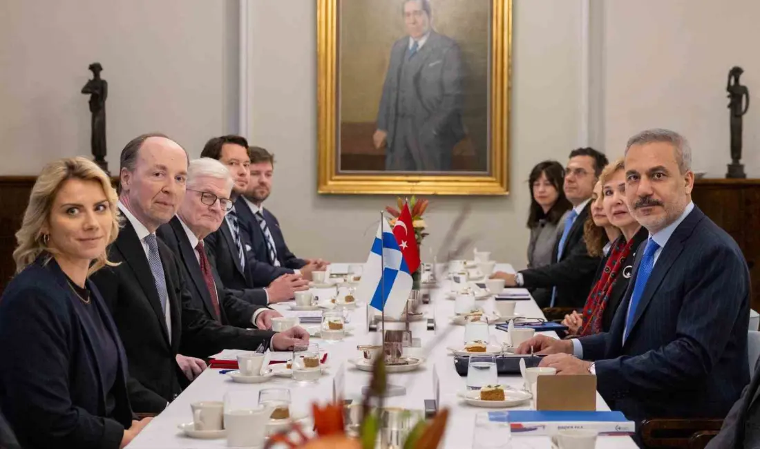 Dışişleri Bakanı Hakan Fidan, Finlandiya Parlamento Başkanı Jussi Halla-aho ile