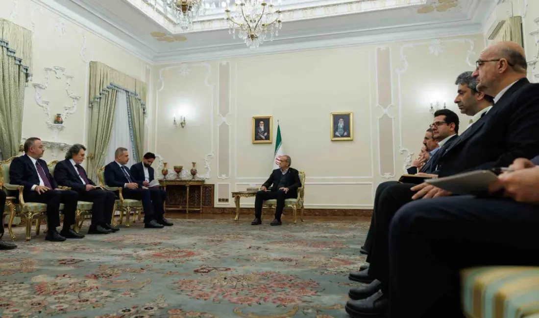 Dışişleri Bakanı Hakan Fidan, resmi temaslarda bulunmak üzere geldiği İran’da